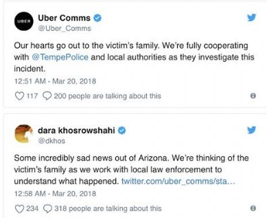 自動駕駛汽車首例撞死人事故 不僅是Uber的危機